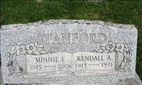 Stanford, Kendall A. and Minnie I